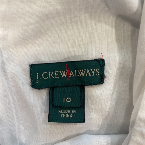 J Crew Peplum White Top - Picture 3 of 3